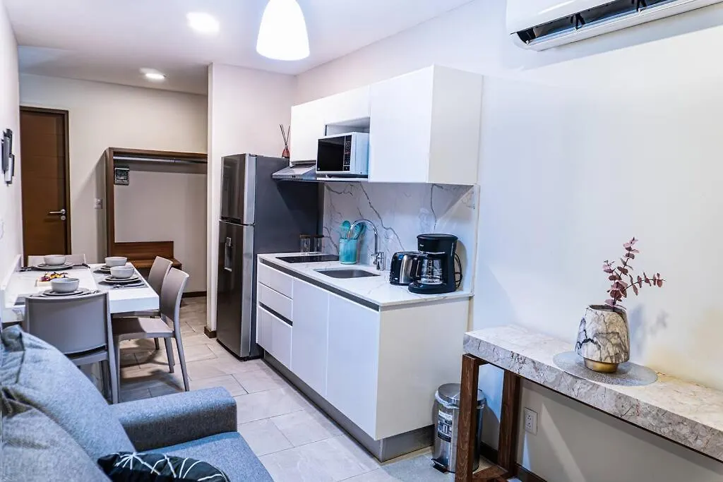Departamento A 7 Min Del Mar Apartment Playa del Carmen 0*,