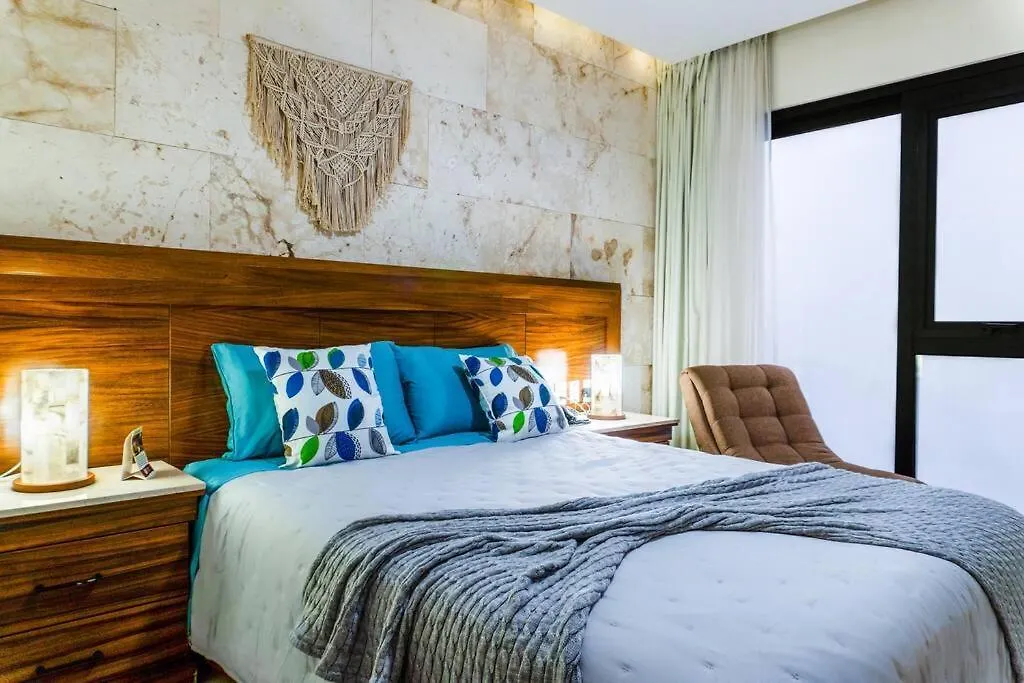 Departamento A 7 Min Del Mar Apartment Playa del Carmen